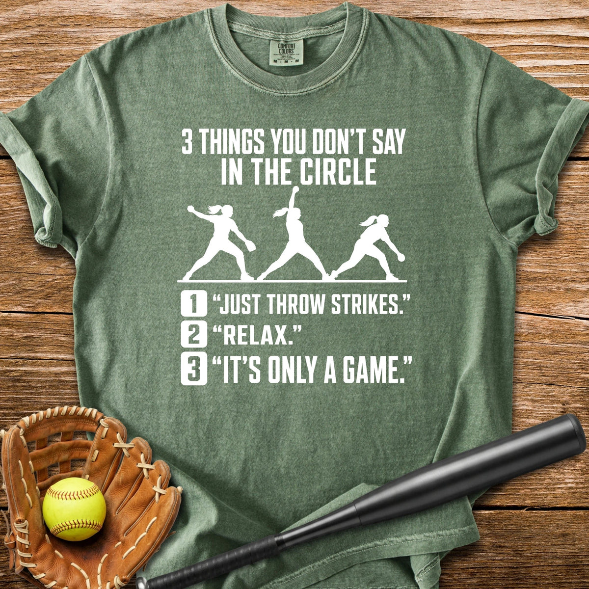 Never Tell A Pitcher That - HomeRun PrintsComfort Colors