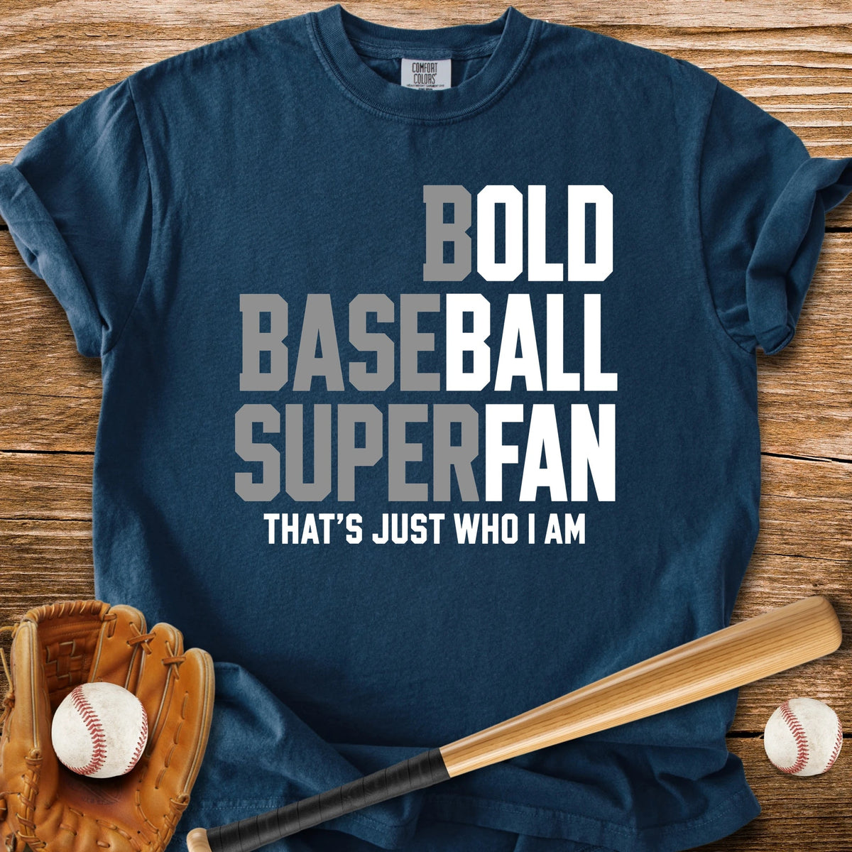 Old Baseball Fan - HomeRun PrintsComfort Colors