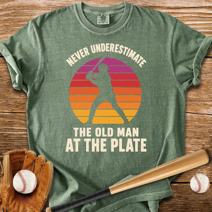 Old Man At The Plate - HomeRun PrintsComfort Colors