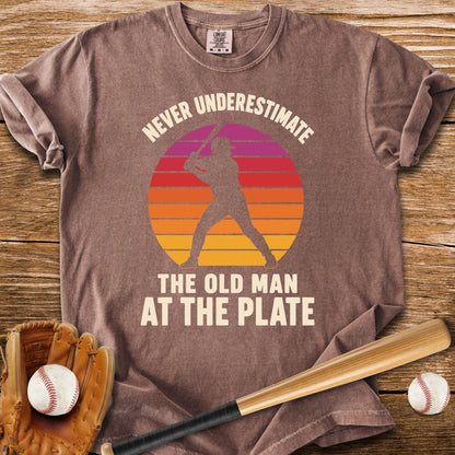 Old Man At The Plate - HomeRun PrintsComfort Colors