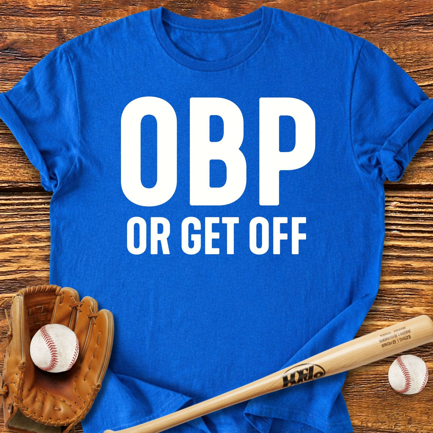 On - Base Percentage Sabermetrics T-Shirt - HomeRun PrintsT-Shirt