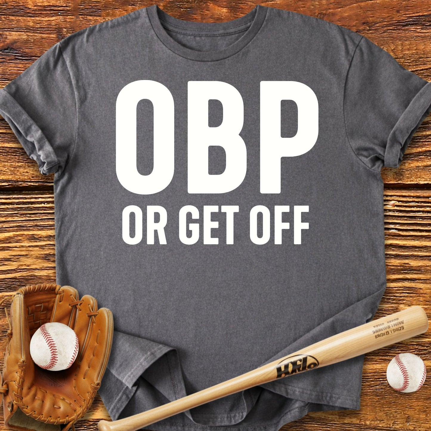 On - Base Percentage Sabermetrics T-Shirt - HomeRun PrintsT-Shirt