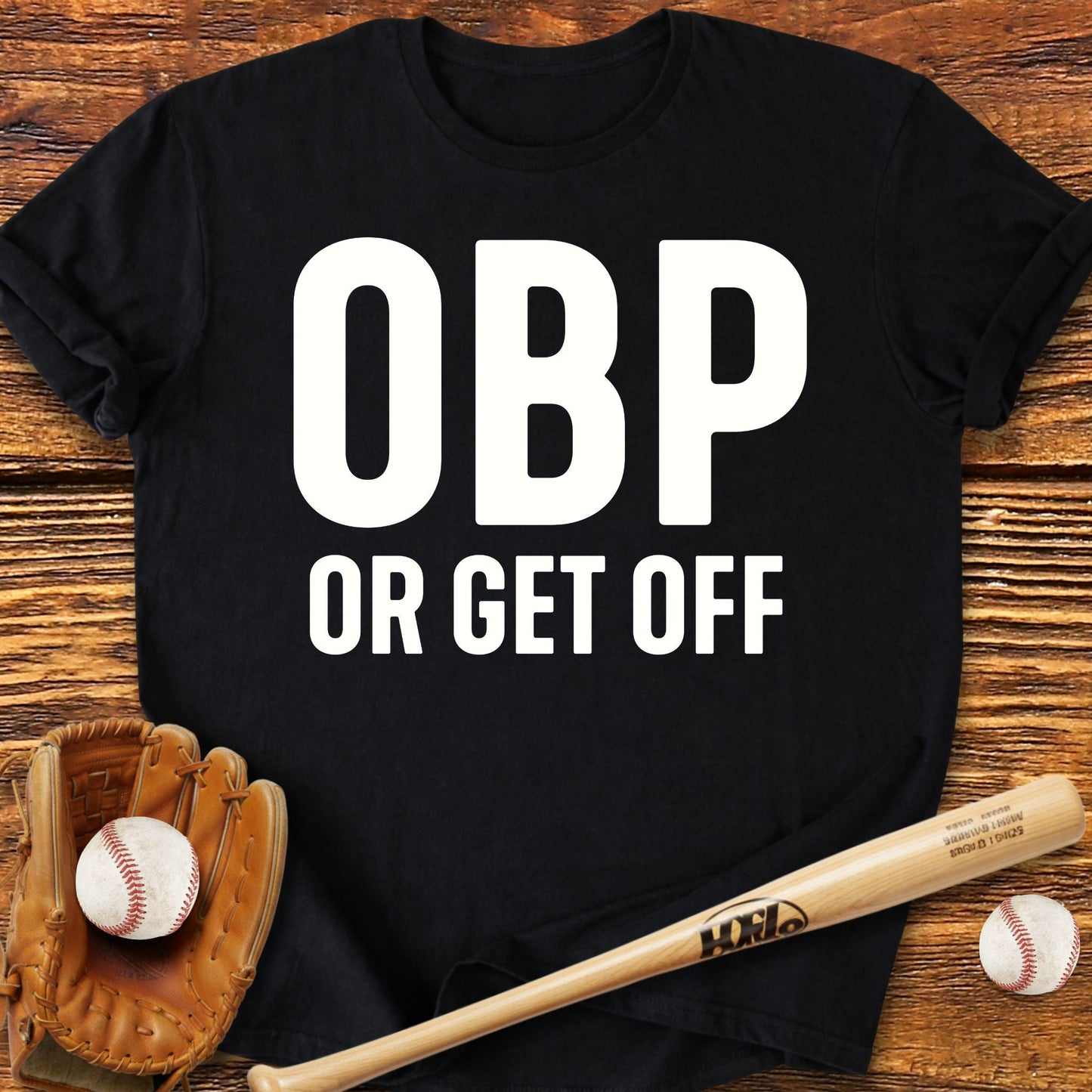 On - Base Percentage Sabermetrics T-Shirt - HomeRun PrintsT-Shirt