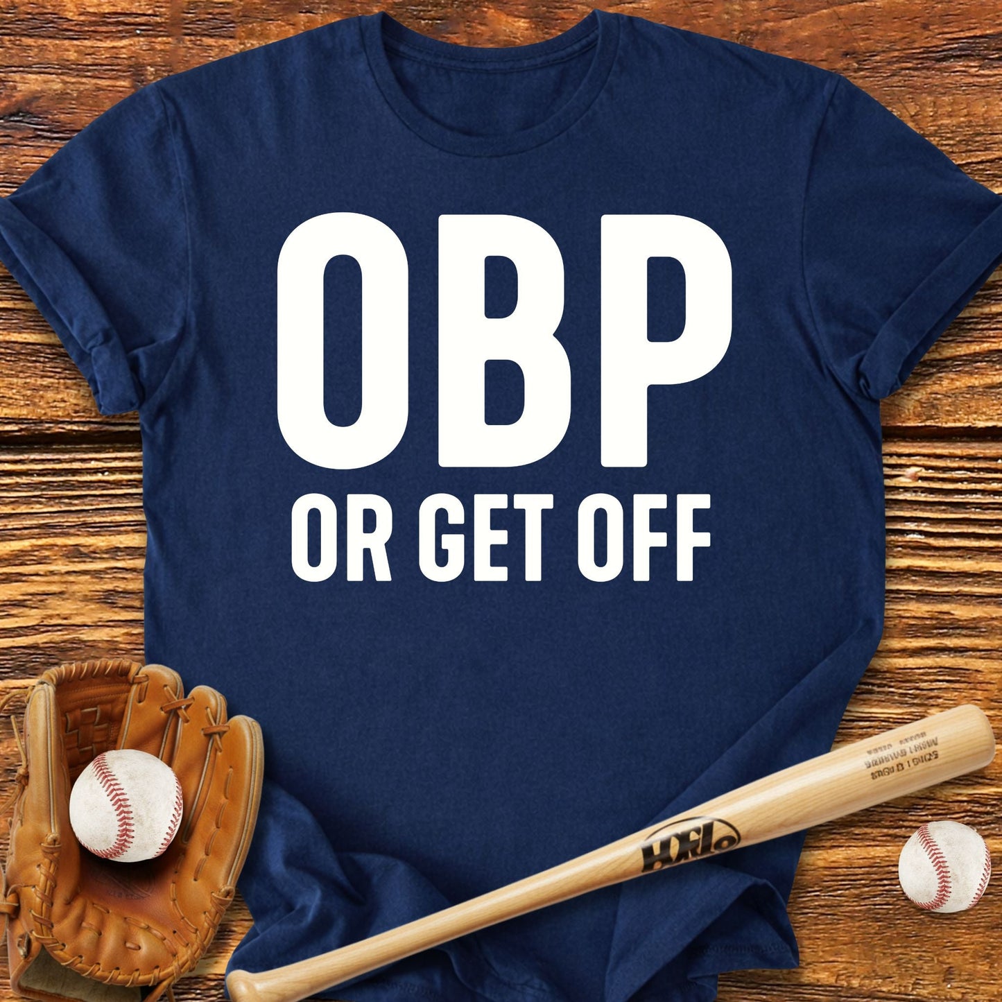 On - Base Percentage Sabermetrics T-Shirt - HomeRun PrintsT-Shirt