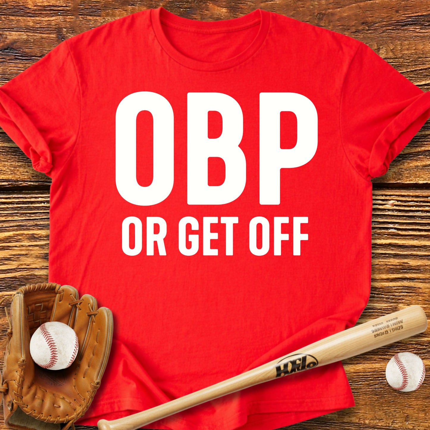 On - Base Percentage Sabermetrics T-Shirt - HomeRun PrintsT-Shirt