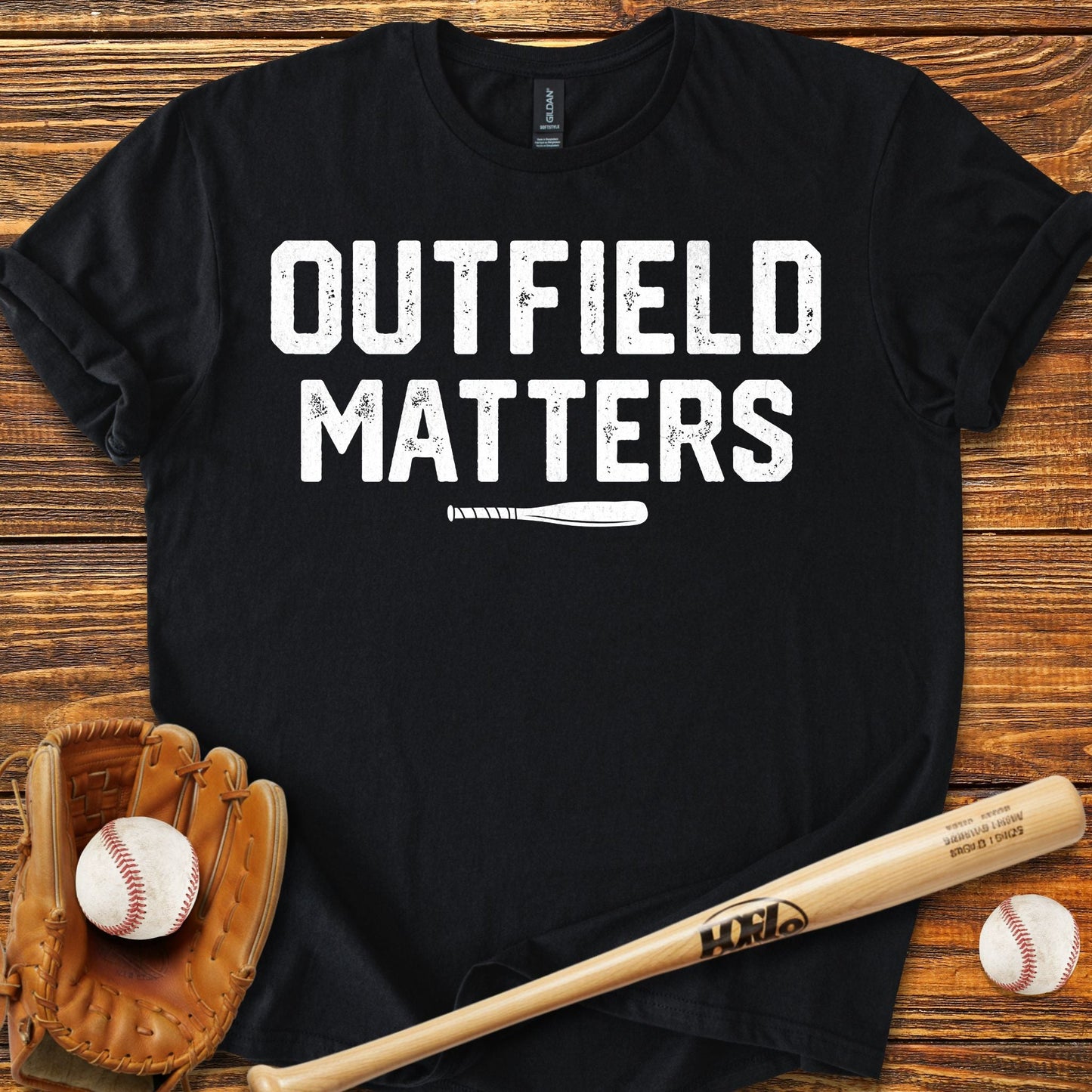Outfield Matters T-Shirt - HomeRun PrintsT-Shirt