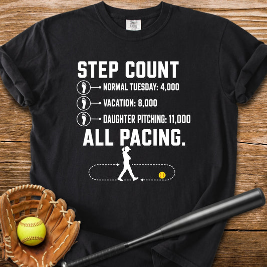 Pacing Through Her Pitching - HomeRun PrintsComfort Colors