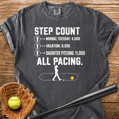 Pacing Through Her Pitching - HomeRun PrintsComfort Colors