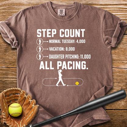 Pacing Through Her Pitching - HomeRun PrintsComfort Colors