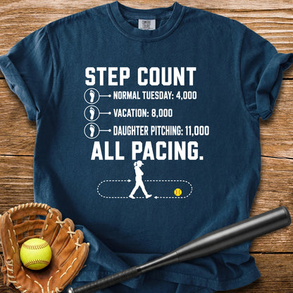 Pacing Through Her Pitching - HomeRun PrintsComfort Colors