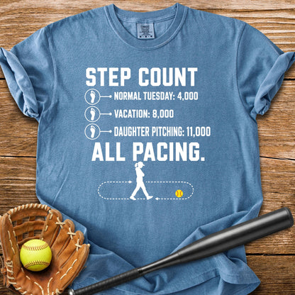 Pacing Through Her Pitching - HomeRun PrintsComfort Colors