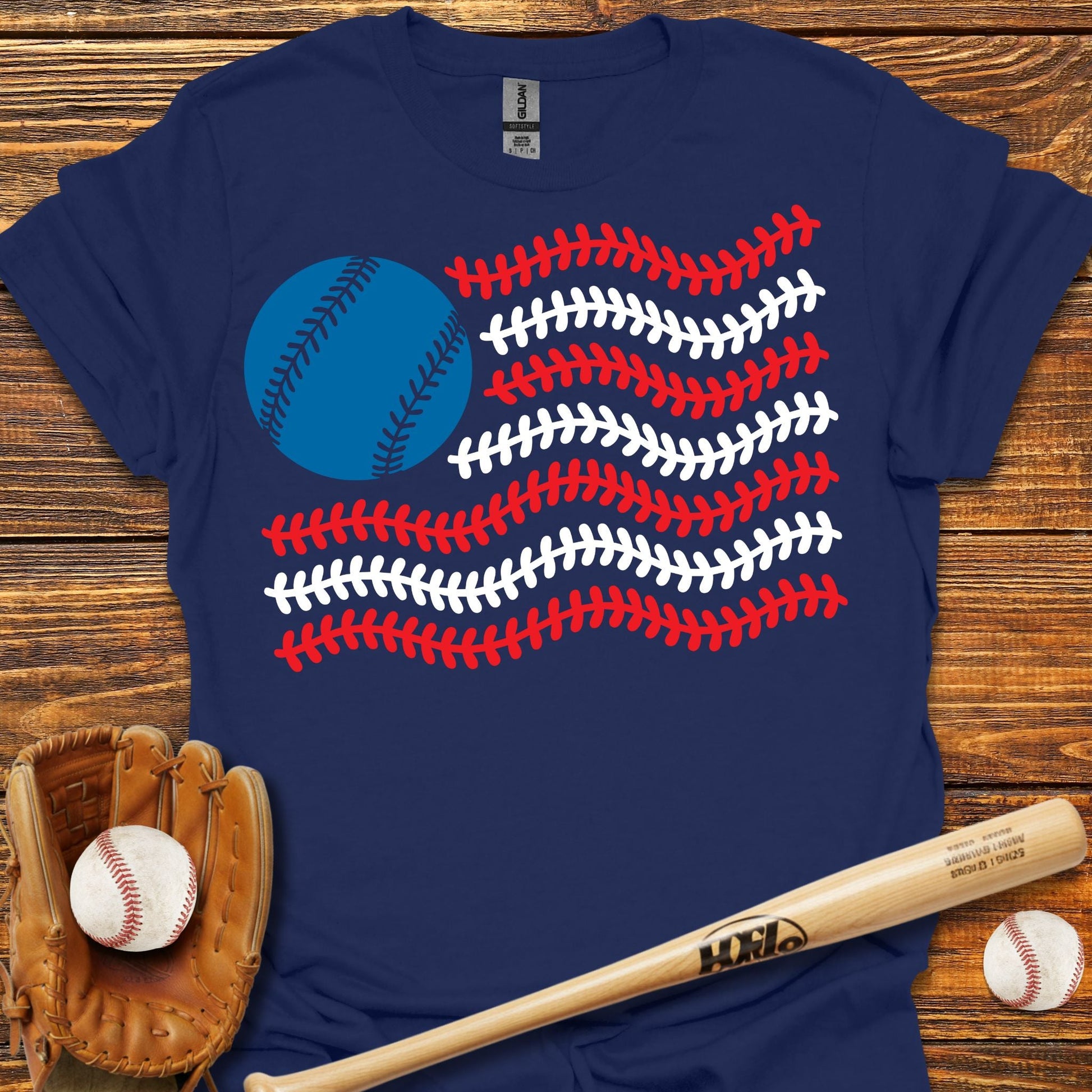 Patriotic USA T-Shirt - HomeRun PrintsT-Shirt