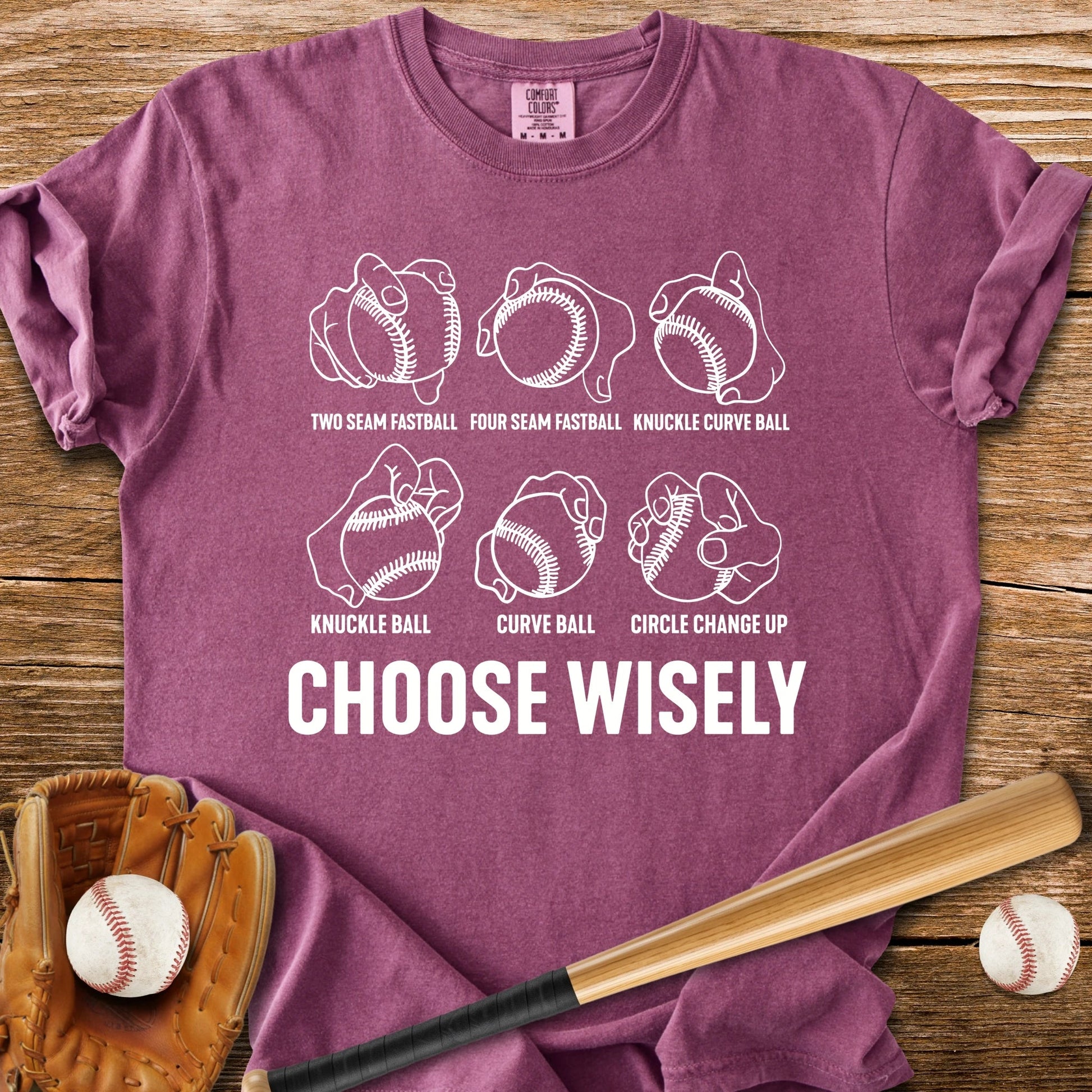 Pick Your Pitch Wisely - HomeRun PrintsComfort Colors
