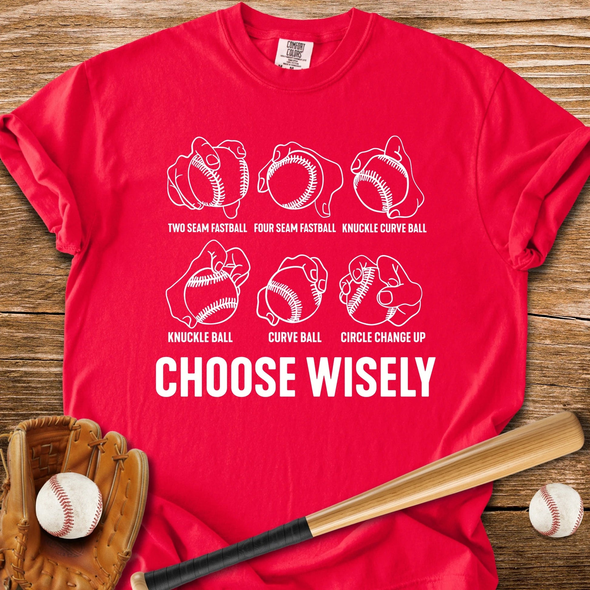 Pick Your Pitch Wisely - HomeRun PrintsComfort Colors