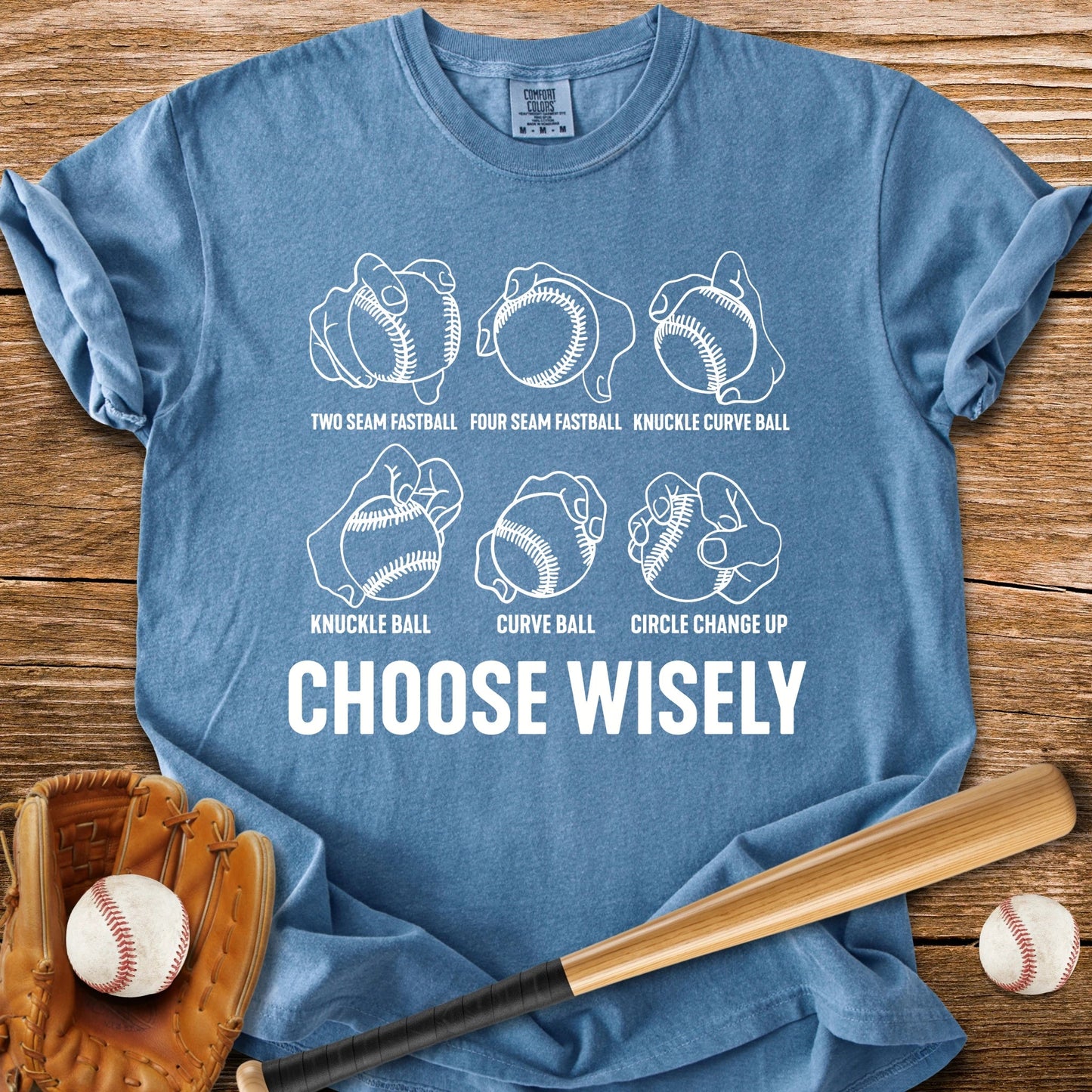 Pick Your Pitch Wisely - HomeRun PrintsComfort Colors