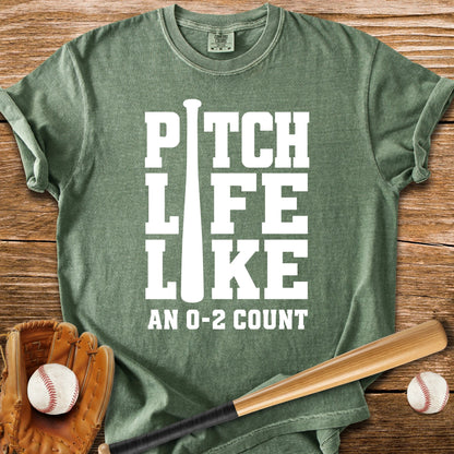 Pitch Life 0-2 Count - HomeRun PrintsComfort Colors