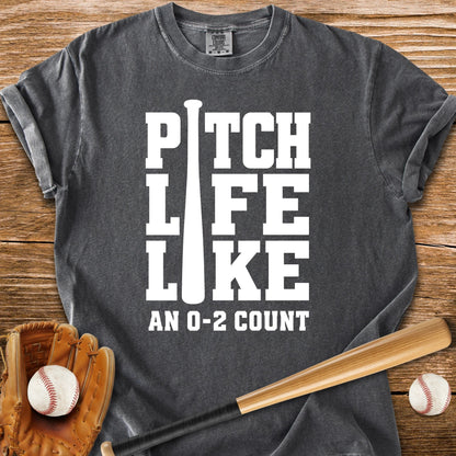 Pitch Life 0-2 Count - HomeRun PrintsComfort Colors