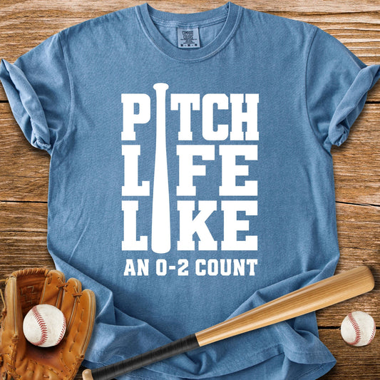 Pitch Life 0-2 Count - HomeRun PrintsComfort Colors