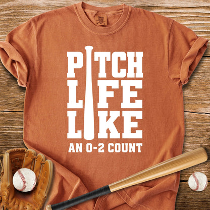 Pitch Life 0-2 Count - HomeRun PrintsComfort Colors