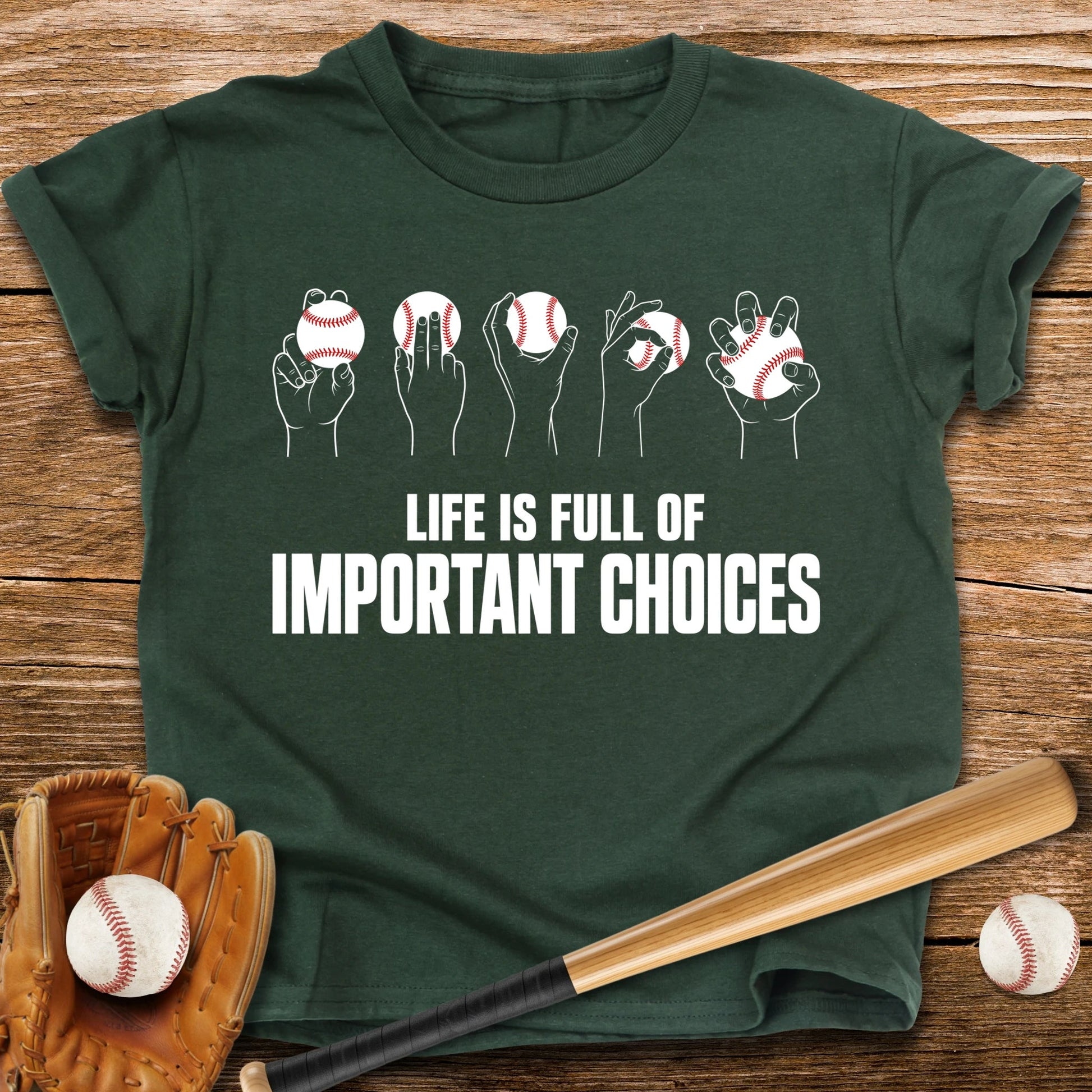 Pitcher Grip Choices Youth Tee - HomeRun PrintsKids clothes