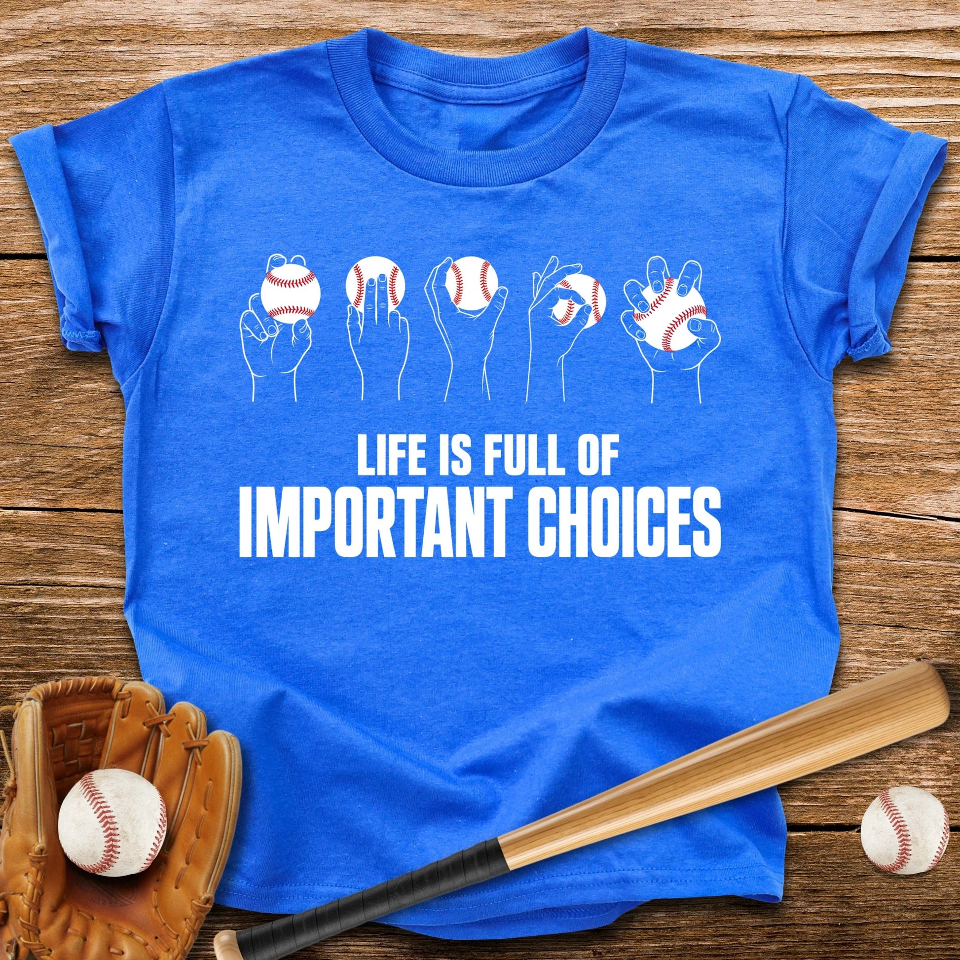 Pitcher Grip Choices Youth Tee - HomeRun PrintsKids clothes
