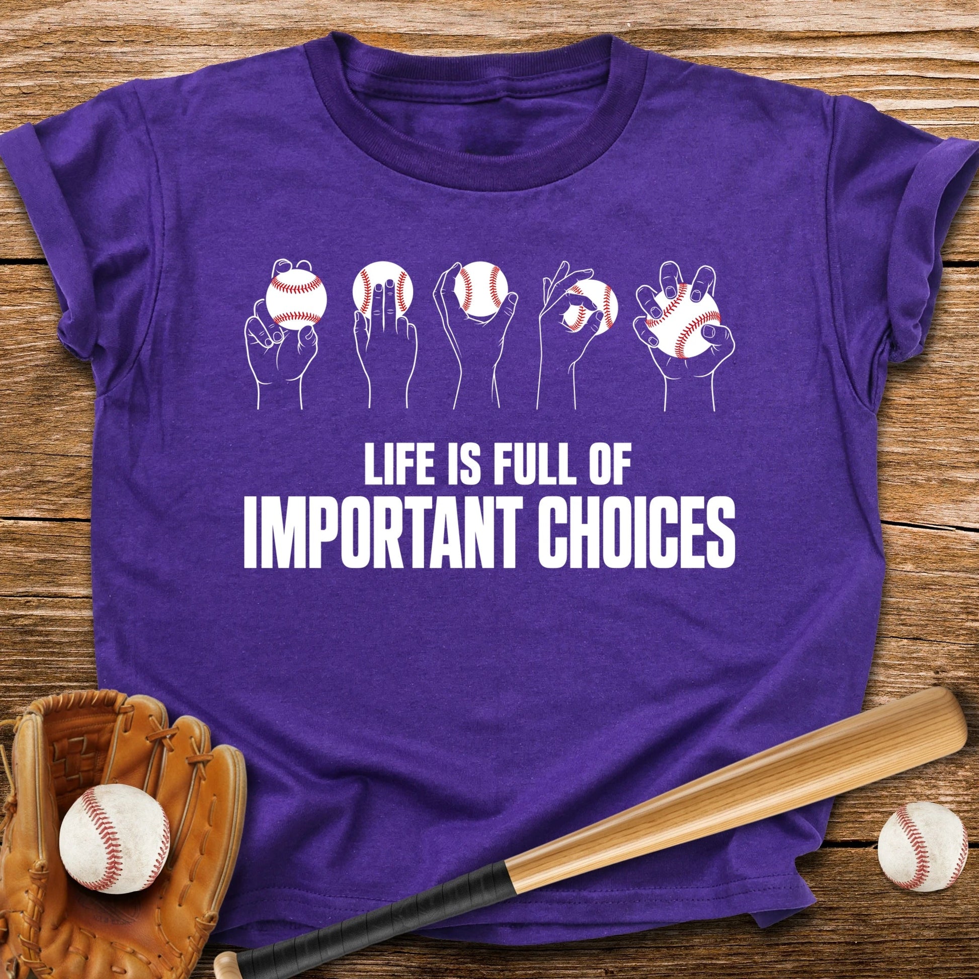Pitcher Grip Choices Youth Tee - HomeRun PrintsKids clothes