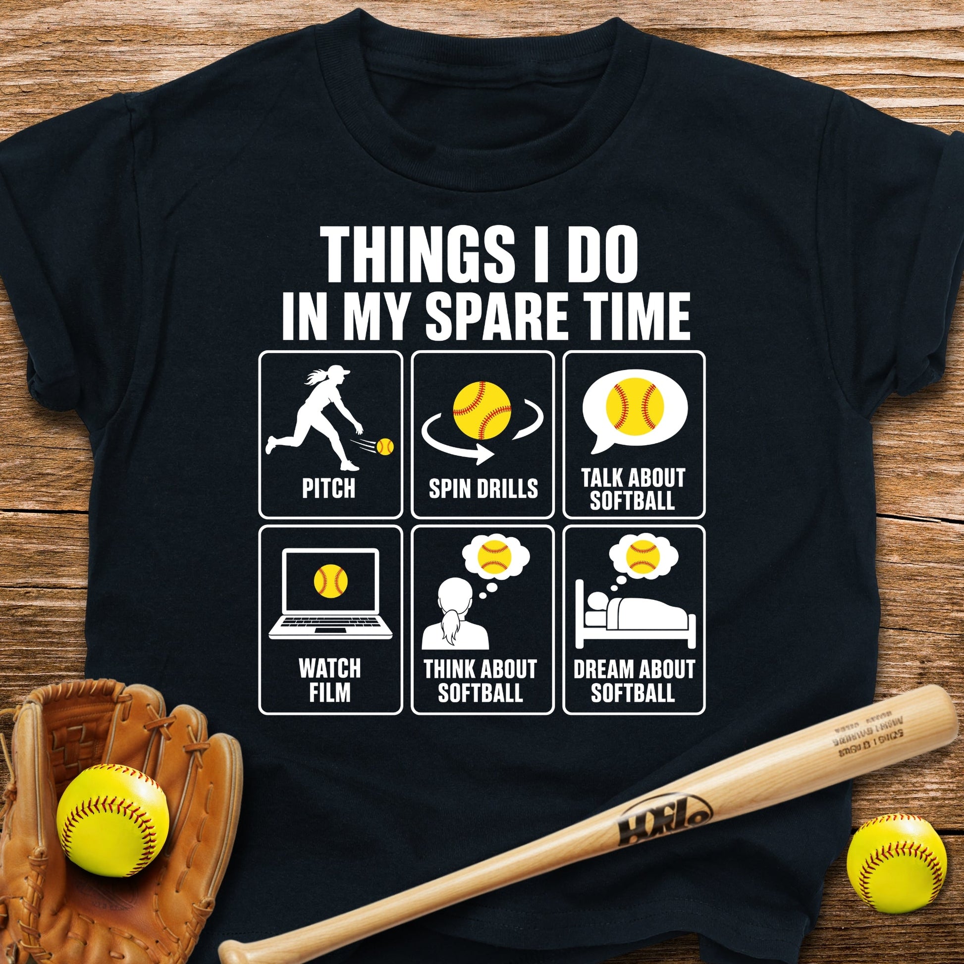Pitcher Lives For Softball Youth Tee - HomeRun PrintsKids clothes