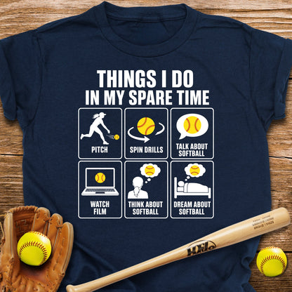 Pitcher Lives For Softball Youth Tee - HomeRun PrintsKids clothes