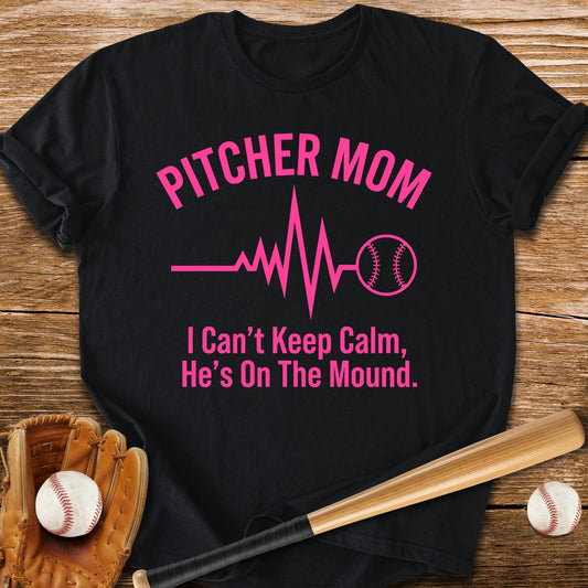 Pitcher Mom - HomeRun PrintsT-Shirt