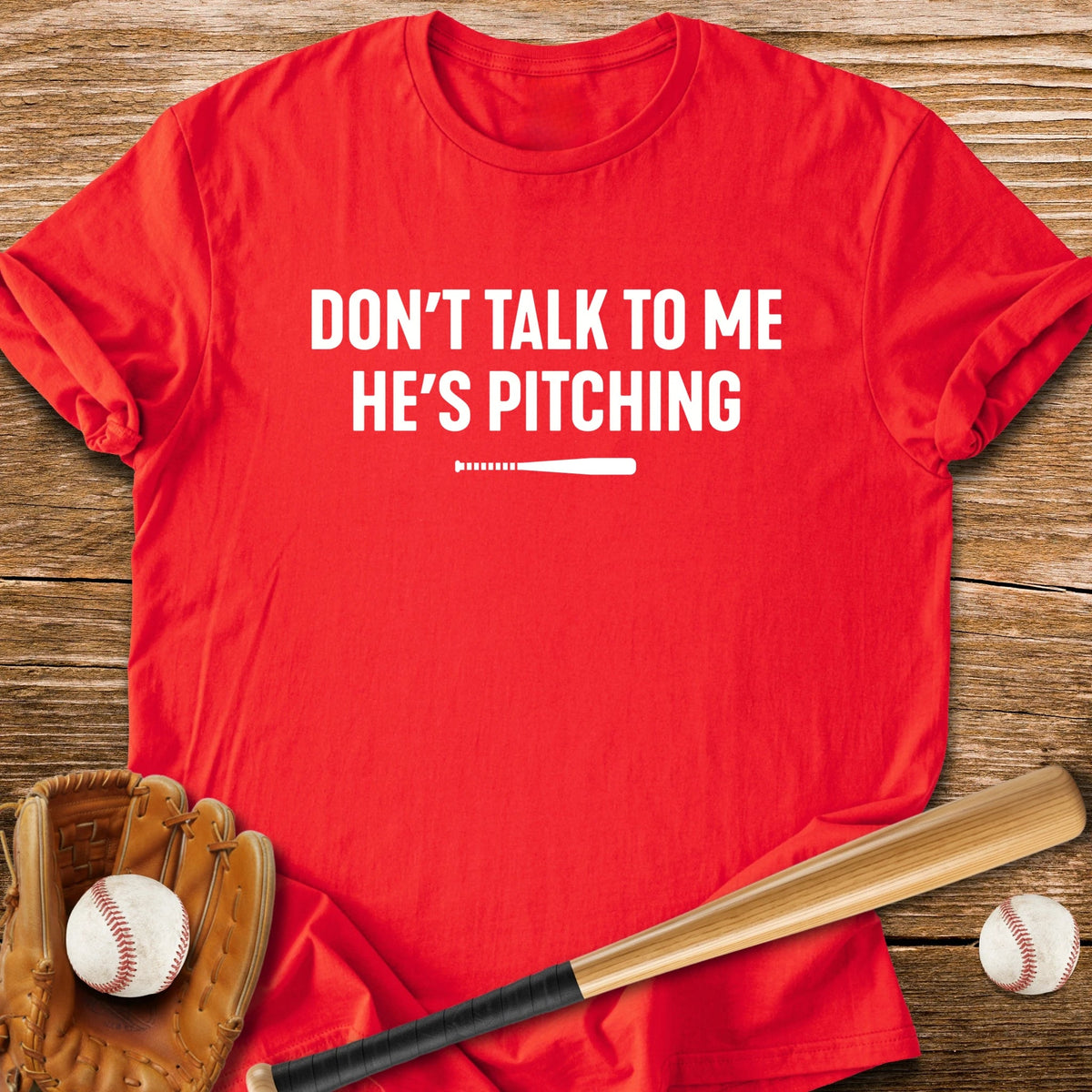 Pitcher Mom - HomeRun PrintsT-Shirt