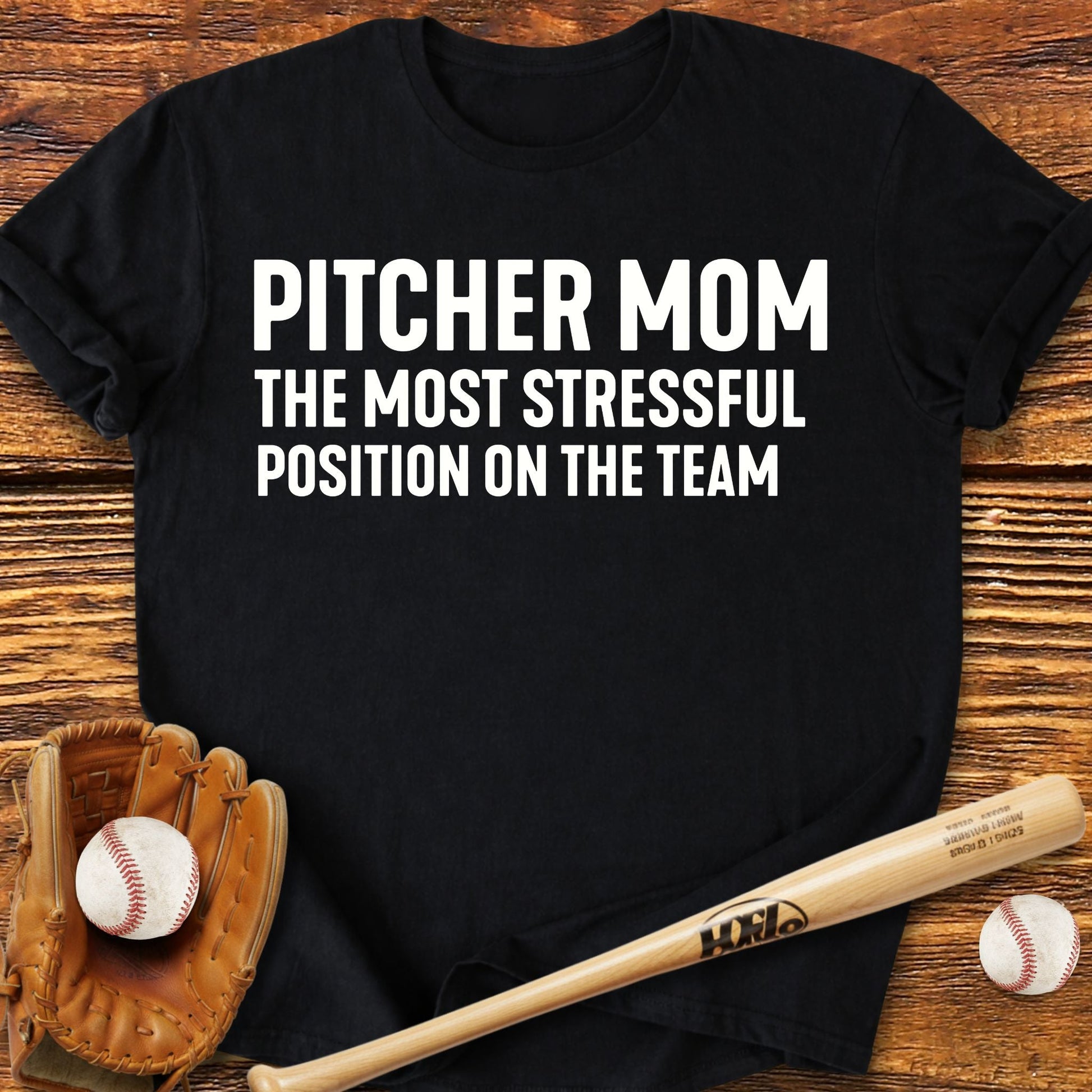 Pitcher Mom T-Shirt - HomeRun PrintsT-Shirt