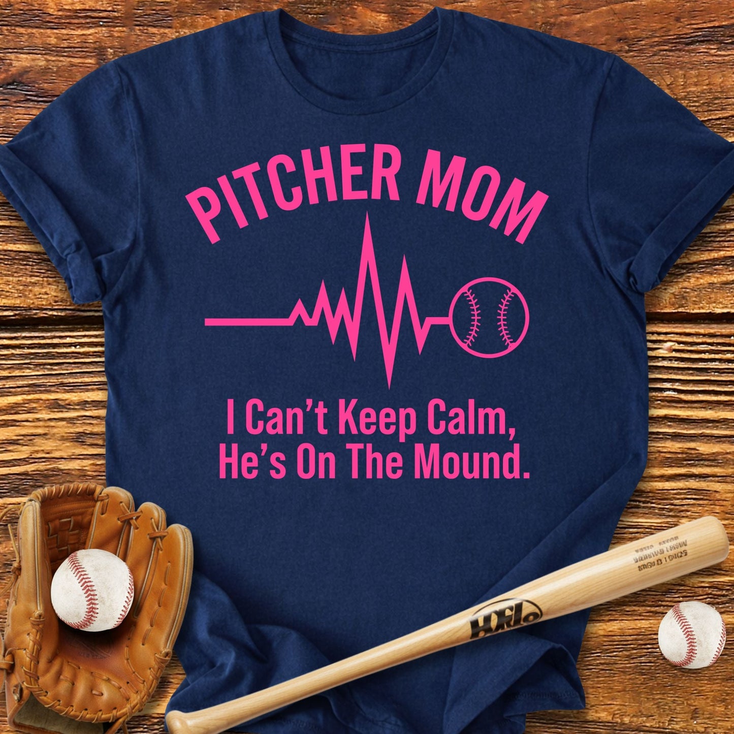 Pitcher Mom T-Shirt - HomeRun PrintsT-Shirt