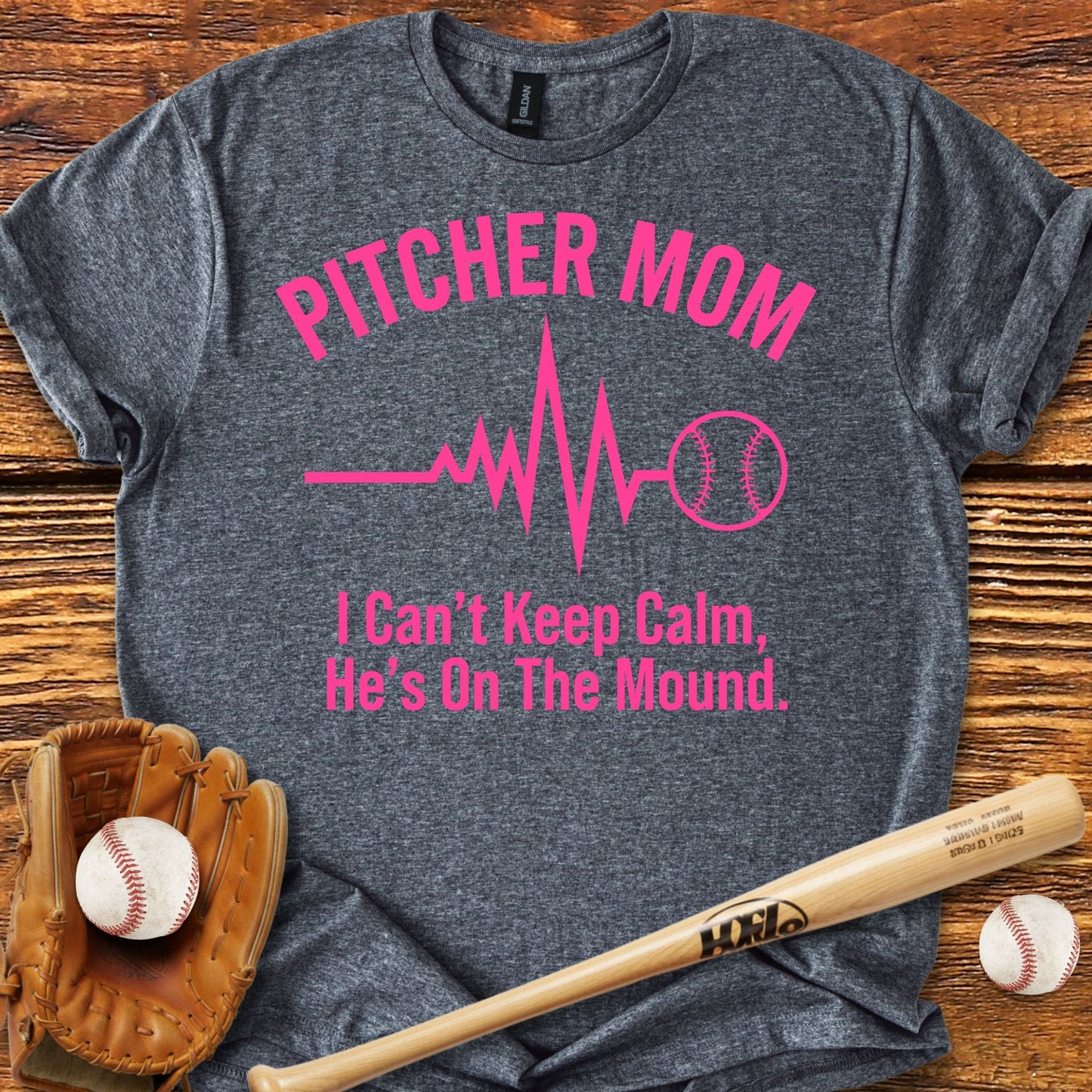 Pitcher Mom T-Shirt - HomeRun PrintsT-Shirt