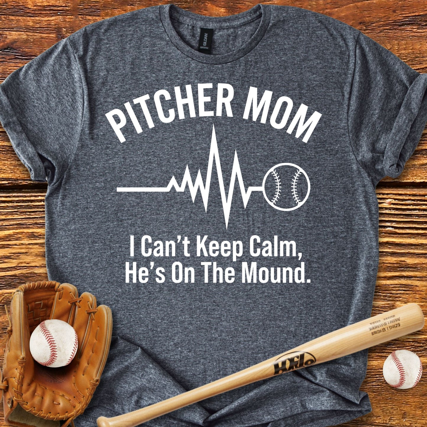 Pitcher Mom T-Shirt - HomeRun PrintsT-Shirt