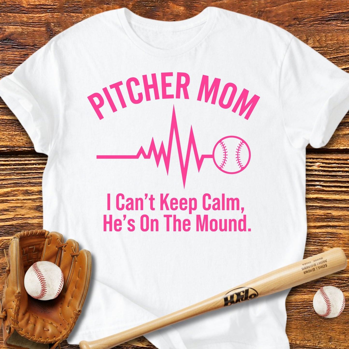 Pitcher Mom T-Shirt - HomeRun PrintsT-Shirt