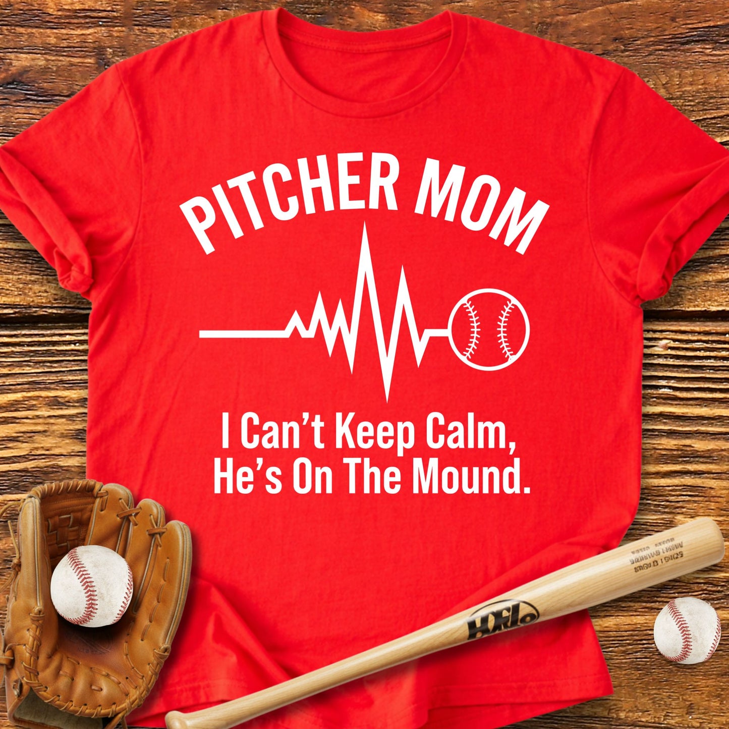 Pitcher Mom T-Shirt - HomeRun PrintsT-Shirt