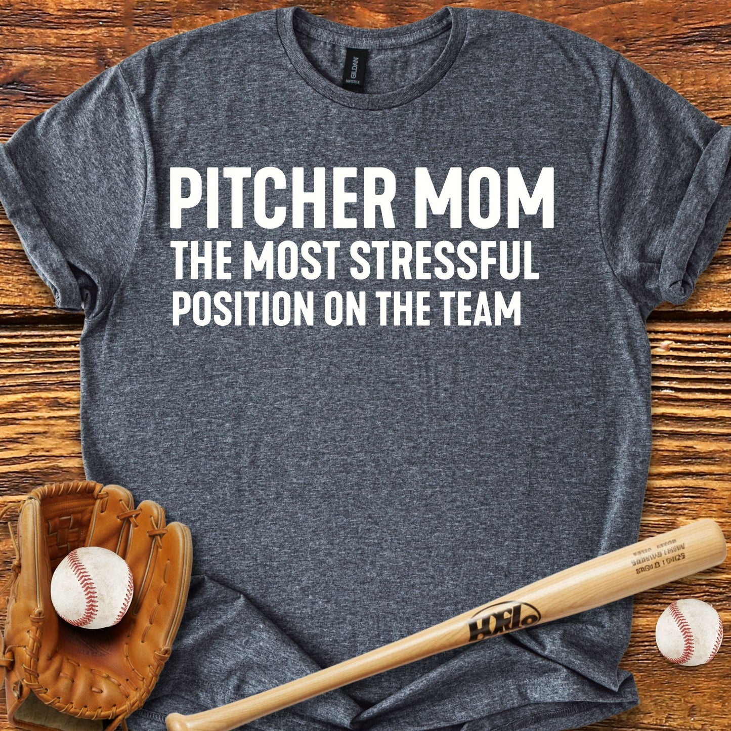 Pitcher Mom T-Shirt - HomeRun PrintsT-Shirt