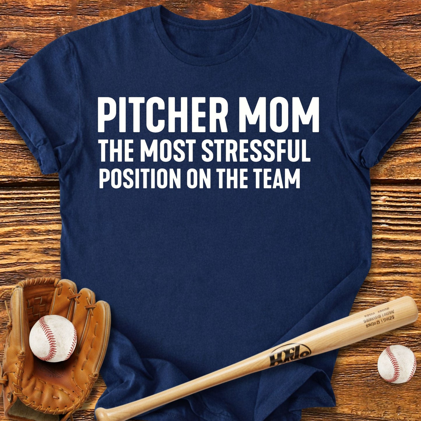 Pitcher Mom T-Shirt - HomeRun PrintsT-Shirt