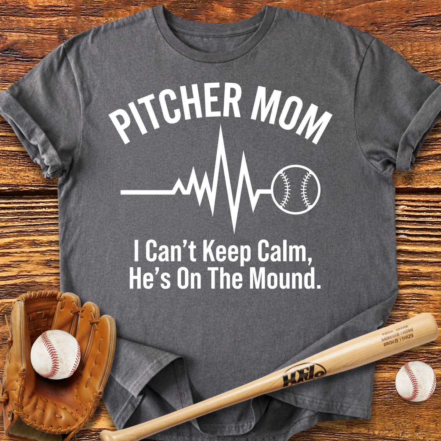Pitcher Mom T-Shirt - HomeRun PrintsT-Shirt