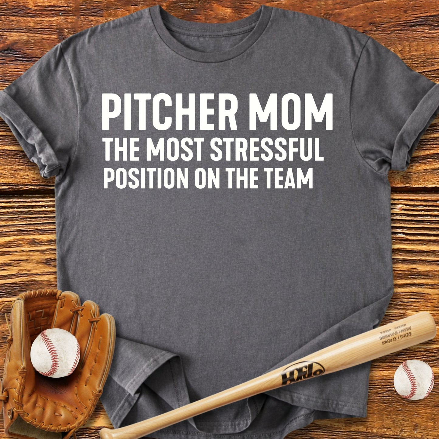 Pitcher Mom T-Shirt - HomeRun PrintsT-Shirt