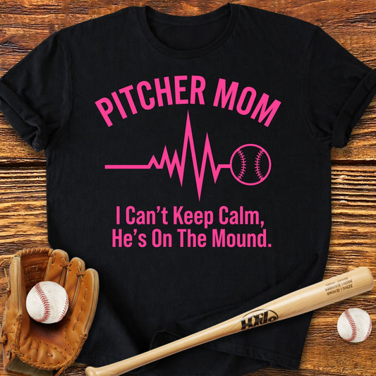 Pitcher Mom T-Shirt - HomeRun PrintsT-Shirt