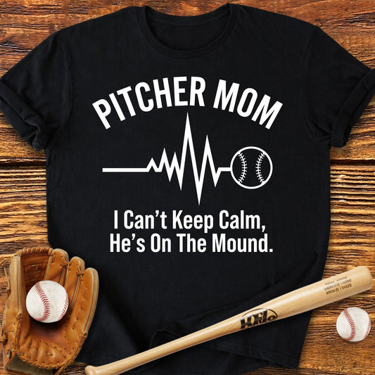 Pitcher Mom T-Shirt - HomeRun PrintsT-Shirt
