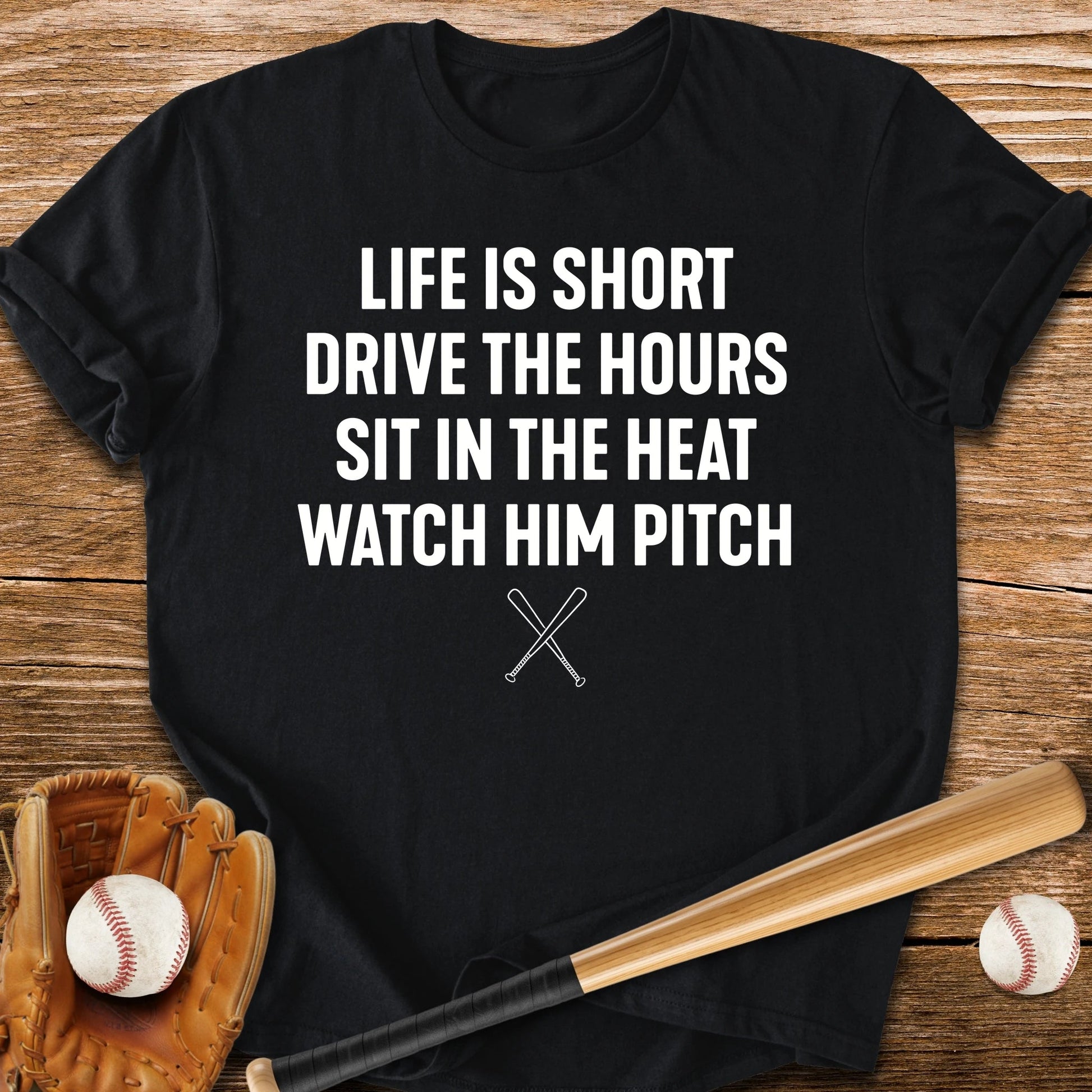 Pitcher Parent Devotion - HomeRun PrintsT-Shirt