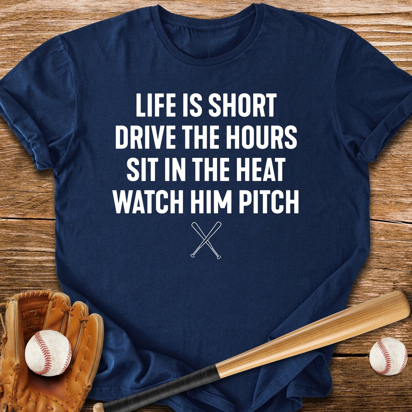 Pitcher Parent Devotion - HomeRun PrintsT-Shirt