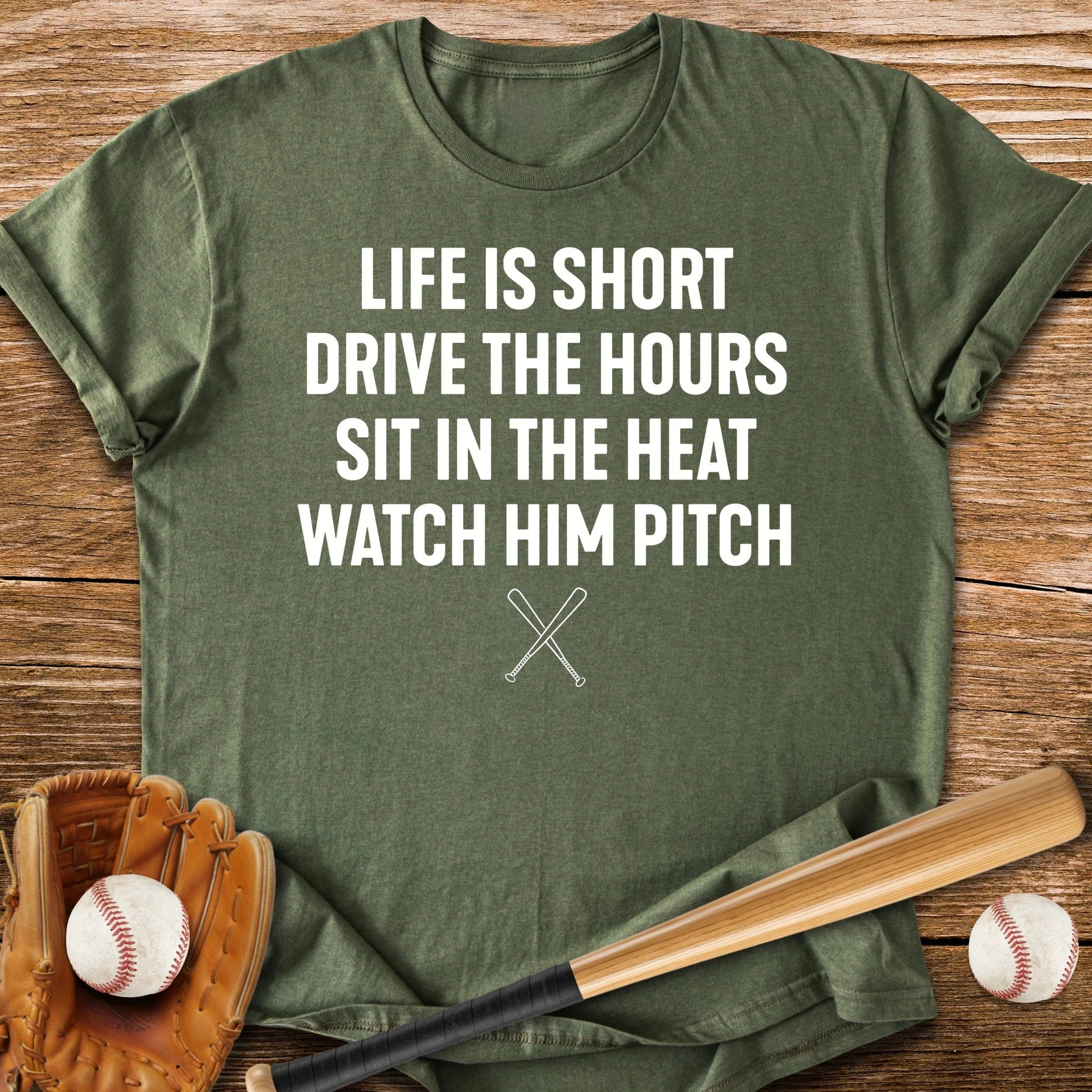 Pitcher Parent Devotion - HomeRun PrintsT-Shirt