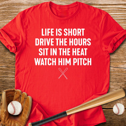 Pitcher Parent Devotion - HomeRun PrintsT-Shirt