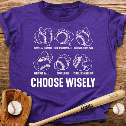 Pitcher Picks Wisely Youth Tee - HomeRun PrintsKids clothes