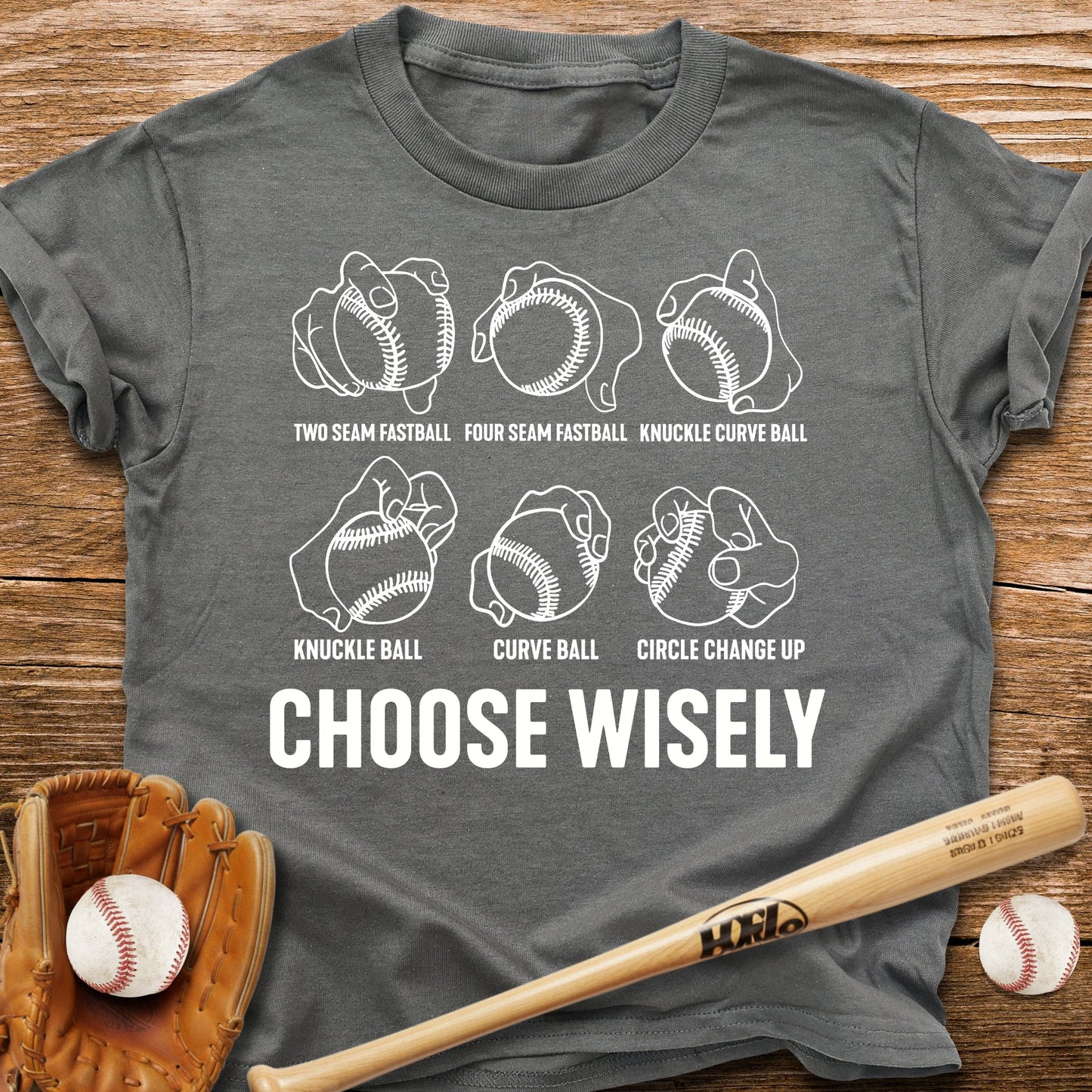 Pitcher Picks Wisely Youth Tee - HomeRun PrintsKids clothes