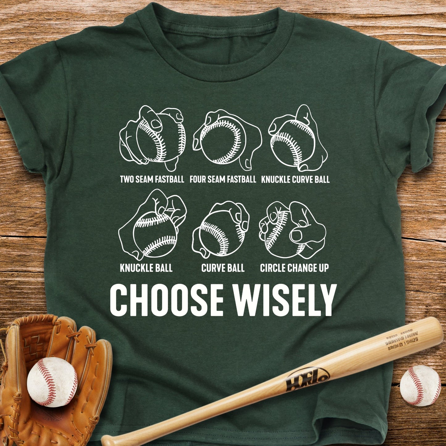 Pitcher Picks Wisely Youth Tee - HomeRun PrintsKids clothes