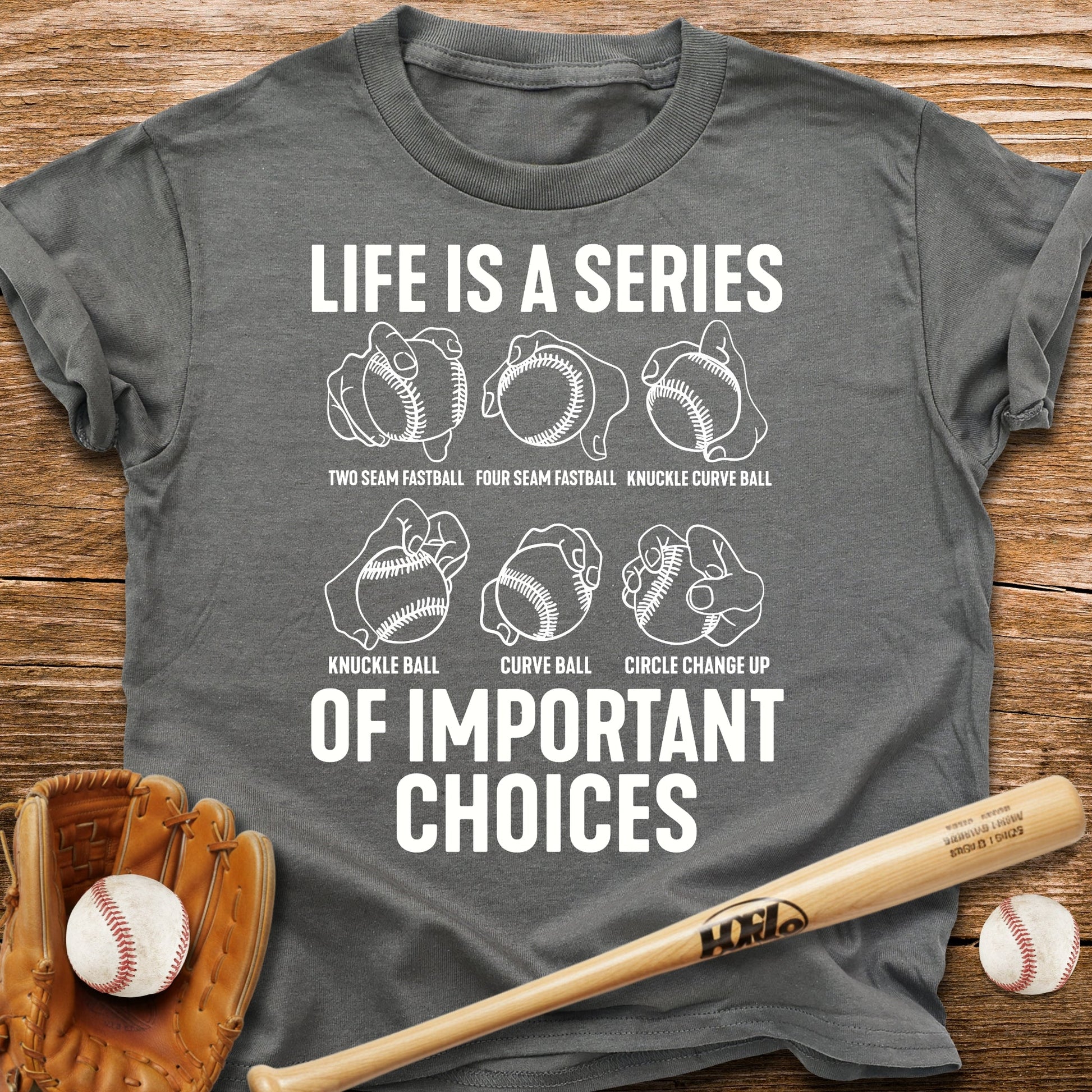 Pitcher's Big Choices Youth Tee - HomeRun PrintsKids clothes